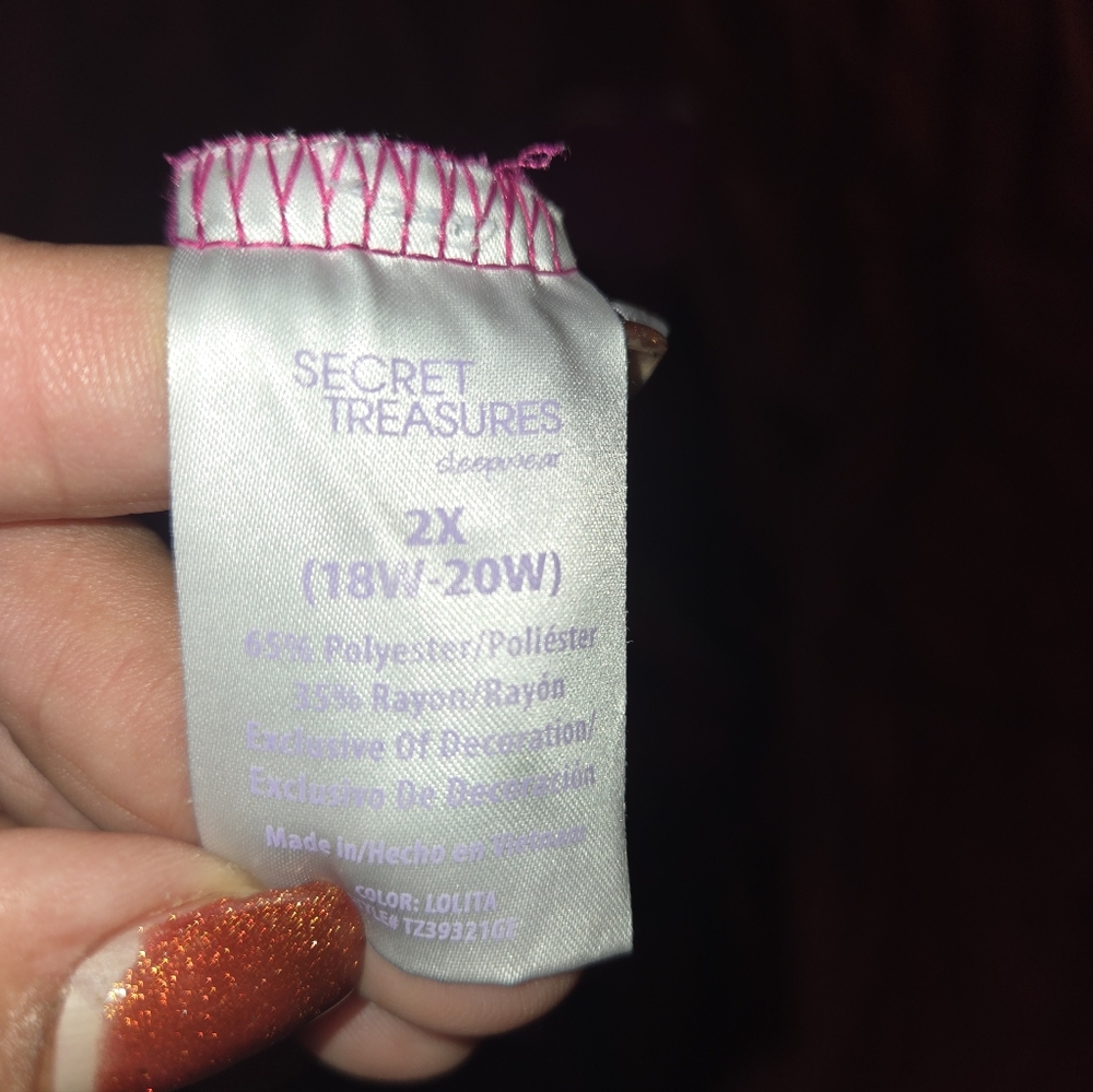 Secret Treasures Pink Robe - Picture 4 of 4